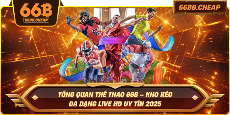 Tổng quan thể thao 66B – Kho kèo đa dạng live HD uy tín 2025 